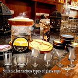 Smoker Kit with Torch, 6 Flavor Wood Chips, Old Fashioned Cocktail Smoker Set