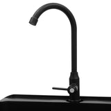 Freestanding Laundry Tub Utility Wash Sink w/ Faucet & Soap Dispenser