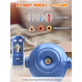 Robot Electric Pencil Sharpener 2 Pack Green + Blue