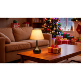 17" Touch Table Lamp for Bedroom Set of 2, 3-Way Dimmable Bedside Lamp for Nightstand
