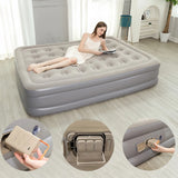 2 Persons Inflatable Mattress Camping Folding Home Indoor Outdoor