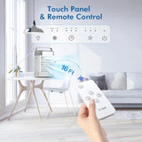 Portable Air Conditioner, Personal Evaporative Air Cooler with Dual Tank