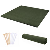 5x5ft Golf Training Mat 35mm Anti Slip Wear Resistant Practice Mat for Backyard