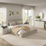 Farmhouse Dresser and Nightstand Sets for Bedroom, 3 Pcs Bedroom Se