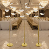 150cm Butterfly LED Floor Lamp 3 Pack, Gold/Silver Wedding Decor,