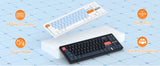 AKL680 Mechanical Keyboard, Wireless Keyboard, Color Match Ultra-Thin Gaming Keyboard