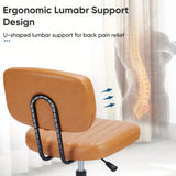 OLIXIS Small Office Desk Chair With Wheels