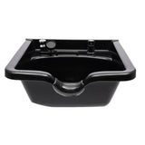 Spacious ABS Backwash Sink - High-Quality Material, Large Basin for Comfortable