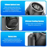 Somspot 2PCS 150W LED Lighting Projector for Party Concert Theater Bar