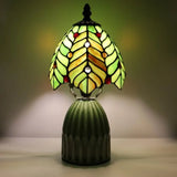 Tiffany Lamp Stained Glass Mushroom Table Lamps 6X6X12.5 Inch Style Small Night Light