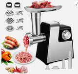 Household Stainless Steel Meat Grinder Vegetable Cutter Kitchen Machine Multifunctional