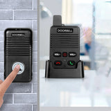 Wireless Voice Duplex Intercom Doorbell 500M Hand Free Two Way Wireless Doorbell