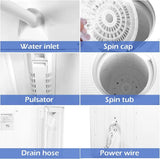 Portable Twin Tub Washing Machine for Various Places