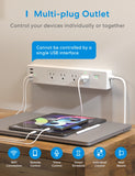 Meross Smart WiFi Surge Protector Power Strip MSS425F Remote Control