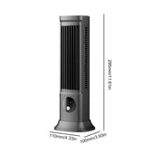 Vertical Horizontal Electric Fan  Portable Tower Fan USB Rechargeable