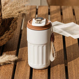 450ML Stainless Steel Thermo Water Bottle LED Temperature Display Coffee Cup