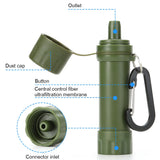 Multifunction Drinking Water Filtering Tools Camping Hiking Water Purifier Straw