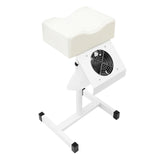 Professional Pedicure Stool w/Dust Cleaning Fan Nail Bench Manicure Chair Beauty Salon