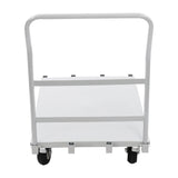 36*24 Flat Dolly Cart 2000 Lbs Hand Push Pull Cargo Handling Trailer with 4 Wheels