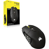 High-Precision 33K DPI Wireless Gaming Mouse with 16 Customizable Buttons
