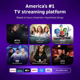 Roku 2025 24-Inch Select Series, 720p HD TV – Roku TV with Voice Remote