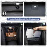 Car Trash Bag Garbage Can Recycle Bin Organizer Storage Container Between Front Seats r