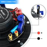 Herdio 4 Inch Flush Mount Two-way Stereo Ceiling Bluetooth Speaker For Indoor And Outdoor