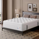 14 Inch Firm Hybrid Mattress for Bedroom Use, Premium Foam and Pocketed Coils