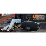 W-KING X10 Bluetooth Speaker, 120W Max Portable Loud Speakers Wireless Bluetooth Boombox, 70W IPX6 Waterproof Outdoor Party Large Big Speaker, Triple Passive Radiator/Subwoofers