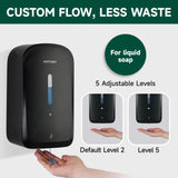 Commercial Automatic Soap Dispenser 34oz Large Capacity Wall-Mounted Touchless for High-Traffic Restrooms