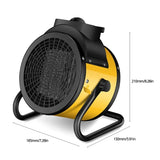Portable Electric Heater and Fan 2 in 1 for Home Office Bedroom Use