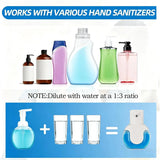 Touchless Foaming Soap Dispenser 15oz, Rechargeable 4-Level Adjustable for Kitchen
