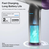 Handheld Vacuum Cordless, Car Vacuum Cleaner 18000Pa Powerful Suction