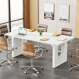 Modern Executive Desk 70.9" Office Computer Conference Table Home Office