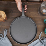 20cm Cast Iron Skillet Thickened Frying Pan Round Omelette Pan