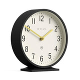 Modern Classic Round Mantel Clock Contemporary Style for Mantel Desk
