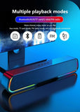 Wireless Bluetooth Subwoofer Bass Surround Sound Bar Speaker System Music Player For Laptop