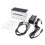 SIHAO 40-80mm Wireless Thermal Label Printer, Bluetooth Portable For Shipping