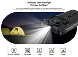 【Ship from US】Ulefone RugKing 9600mAh Up to 16GB+256GB Waterproof NFC 4G Rugged Smartphone Android 15 50MP Camera Global