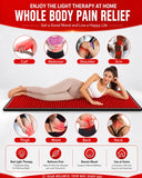 Red Light Mat Full Body 63" x 23.6" 945pcs for Whole Body LED Light Relax