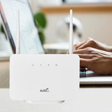 4G LTE CPE Router 300Mbps Wireless WiFi Router Modem with SIM Card