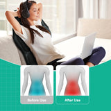 Vibration Back Massager Seat Cushion with Heat,Massage Chair Pad,Chair