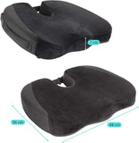 1Pcs Coccyx Seat Cushion Memory Foam U-Shaped Pillow for Chair Cushion