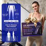 Leg Compression Massager for Circulation and Pain Relief,, Cordless