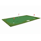 Golf Putting Training Mat 3 Flag Practice Putting Green Mat Movable