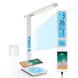 LAOPAO 10W QI Wireless Charging LED Desk Lamp USB Charging Port