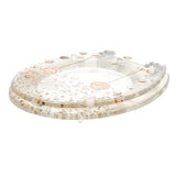 Beautiful Resin Toilet Seat Cover Stainless Steel Slow Down