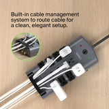 Surge Protector Power Strip w/ 8 Rotating & 4 Standard Outlets, 8ft Extension