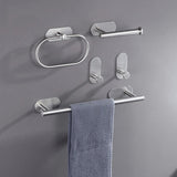 Bathroom Accessories Sets Toilet Tissue Roll Paper Holder Towel Rack Bar Rail Ring Robe Hook Hardware MD DC PRINT