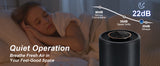 Jafanda Air Purifiers for Home bedroom, True HEPA 13 Coverage 450 sqft